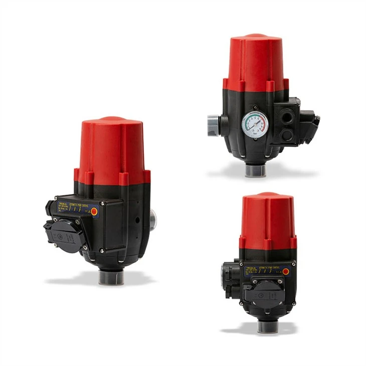 Pump Pressure Control Switch with European Plug